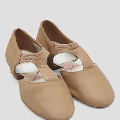 BLOCHSTORE-US Ladies Elastosplit Grecian Teaching Shoes 14 BLOCHSTORE-US Ladies Elastosplit Grecian Teaching Shoes -POINTESHOES SHOP ES0410L TAN 07