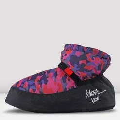 BLOCHSTORE-US Adult Camo Print Ankle Warm Up Booties
