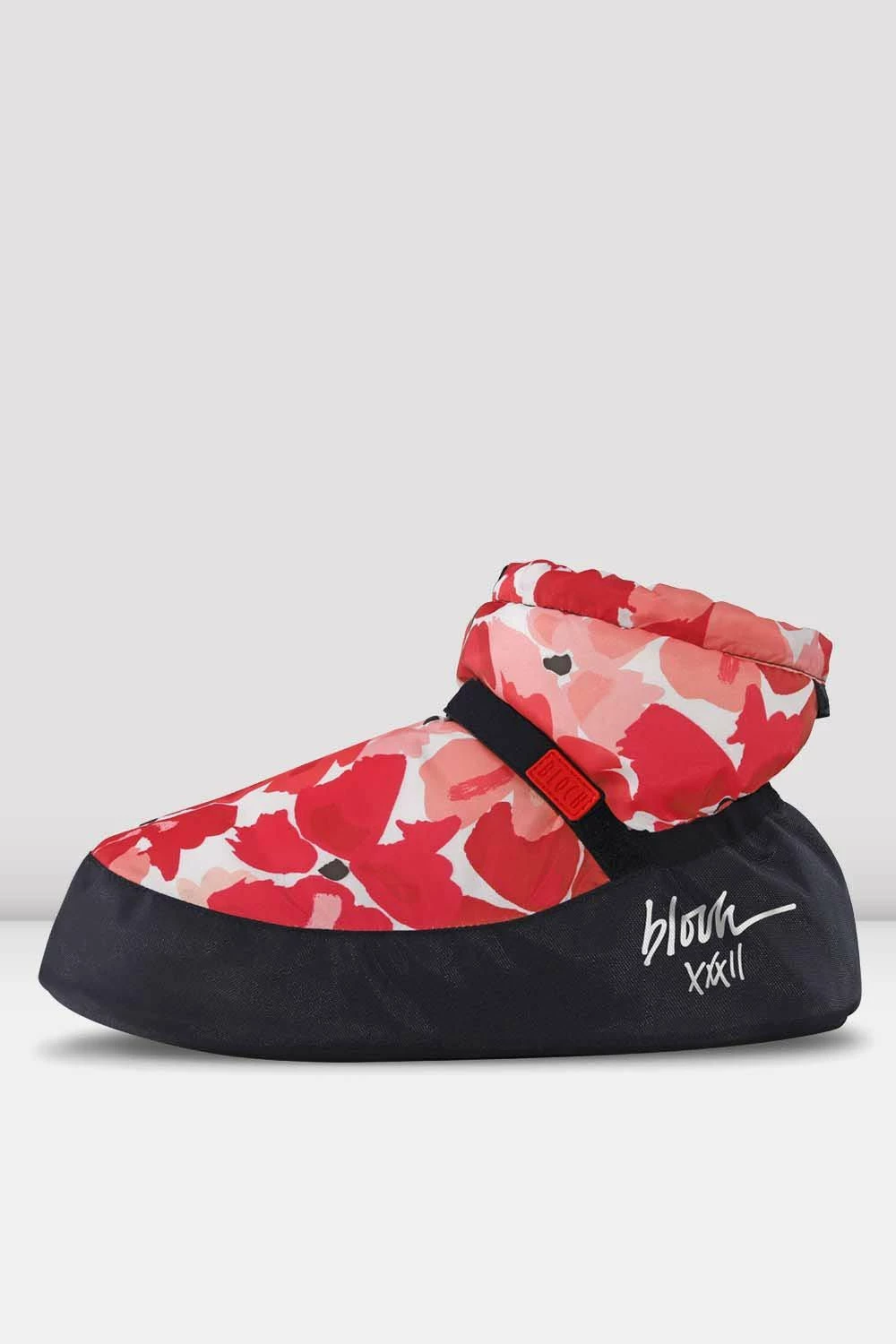 BLOCHSTORE-US Adult Hibiscus Print Ankle Warm Up Booties 1 BLOCHSTORE-US Adult Hibiscus Print Ankle Warm Up Booties