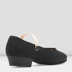 BLOCHSTORE-US Ladies Accent Canvas Character Shoes -POINTESHOES SHOP S0326LU BLK 04