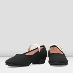BLOCHSTORE-US Ladies Accent Canvas Character Shoes -POINTESHOES SHOP S0326LU BLK 06