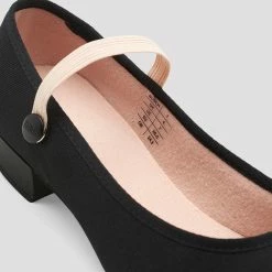 BLOCHSTORE-US Ladies Accent Canvas Character Shoes -POINTESHOES SHOP S0326LU BLK 08