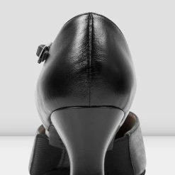 BLOCHSTORE-US Ladies Split Flex Leather Character Shoes 15 BLOCHSTORE-US Ladies Split Flex Leather Character Shoes -POINTESHOES SHOP S0390L BLK BACK