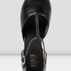 BLOCHSTORE-US Ladies Split Flex Leather Character Shoes 12 BLOCHSTORE-US Ladies Split Flex Leather Character Shoes -POINTESHOES SHOP S0390L BLK TOP