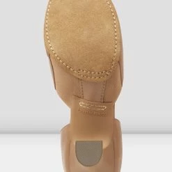 BLOCHSTORE-US Ladies Split Flex Leather Character Shoes 10 BLOCHSTORE-US Ladies Split Flex Leather Character Shoes -POINTESHOES SHOP S0390L TAN BOTTOM