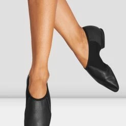 BLOCHSTORE-US Ladies Neo-Flex Slip On Leather Jazz Shoes