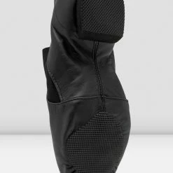 BLOCHSTORE-US Mens Leather Elasta Jazz Booties -POINTESHOES SHOP S0499L BLK 05 864fa2d0 0041 4f20 91ff d487ed3f646d