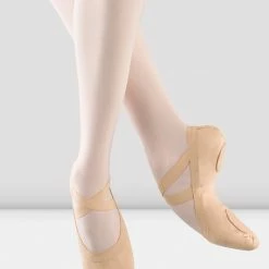 BLOCHSTORE-US Ladies Pro Elastic Canvas Ballet Shoes