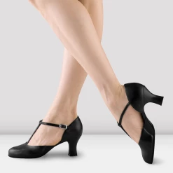 BLOCHSTORE-US Ladies Split Flex Leather Character Shoes